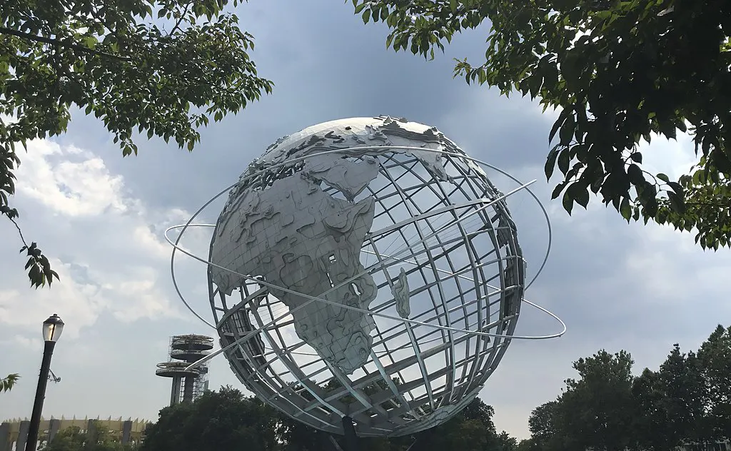 Unisphere en el parque Flushing Meadows-Corona